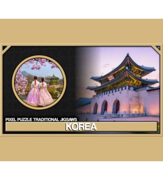Pixel Puzzles - Traditional Jigsaws Pack: Korea DLC Steam Key GLOBAL